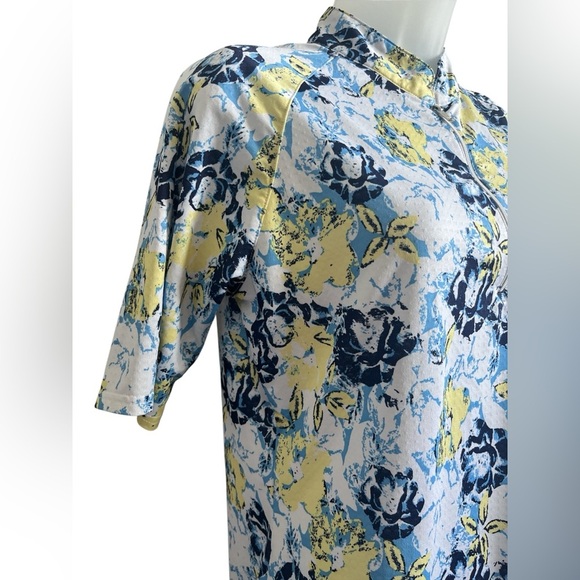 Ladies Court & Bette Golf/Pickleball/Tennis Floral Print Top Size Medium - Picture 3 of 6